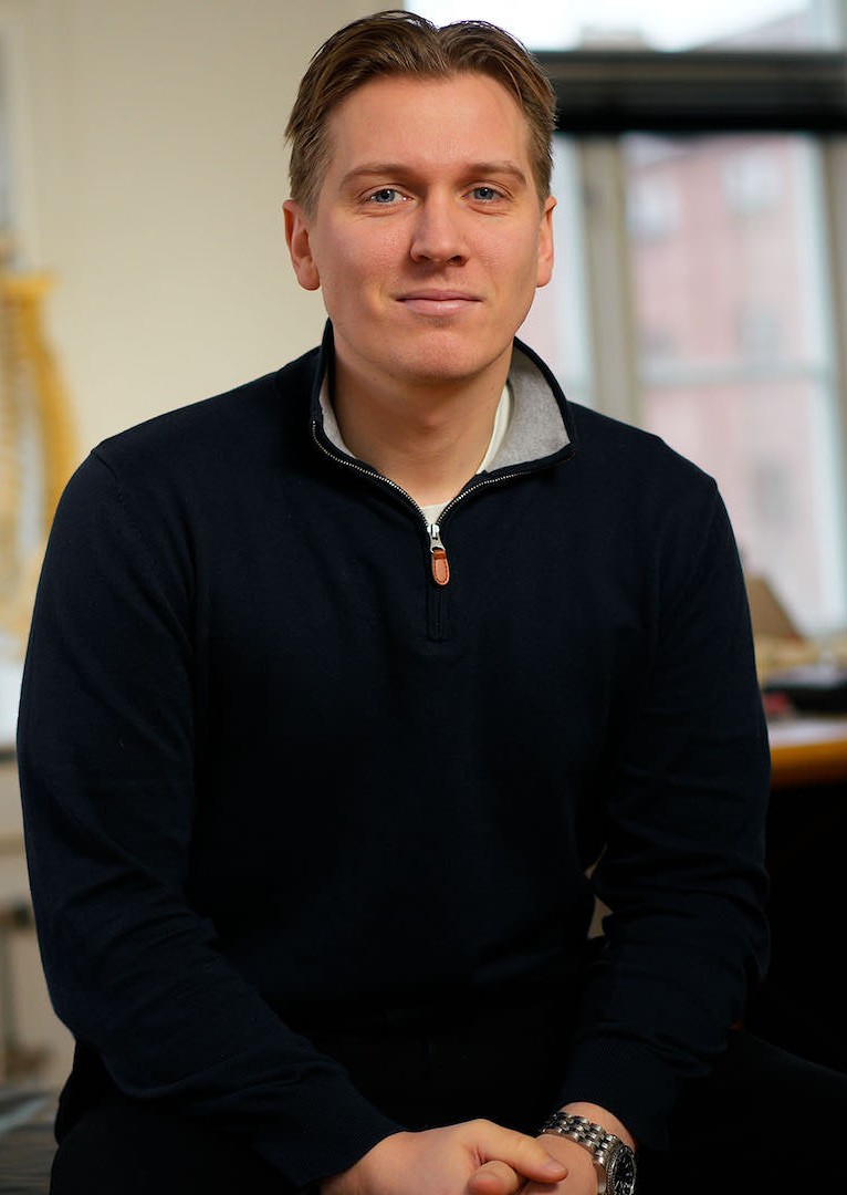 Christopher Vagnild, fysioterapeut ved Curatorklinikken i Trondheim